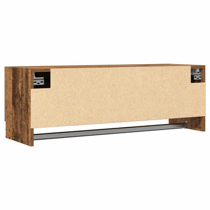 Armadio in Legno Vecchio 100x32,5x35 cm in Legno Multistrato - homemem39
