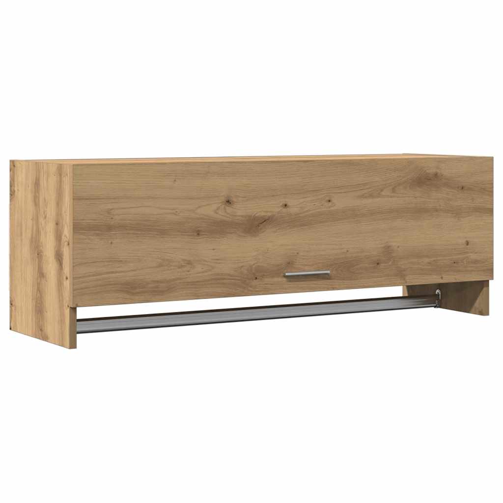 Armadio Rovere Artigianale 100x32,5x35 cm in Truciolato - homemem39
