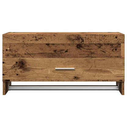 Armadio Legno Vecchio 70x32,5x35 cm in Legno Multistrato | homemem39