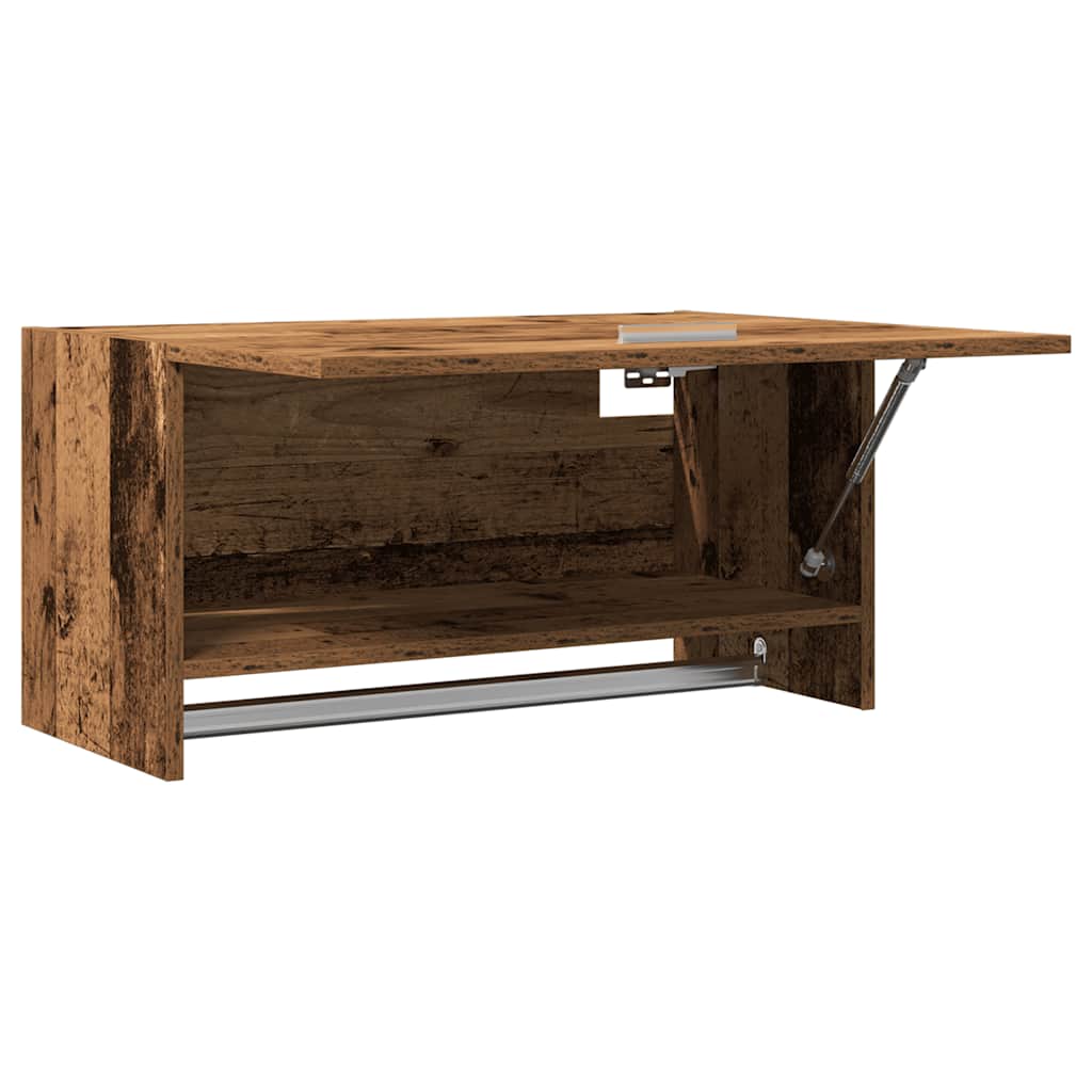 Armadio Legno Vecchio 70x32,5x35 cm in Legno Multistrato | homemem39