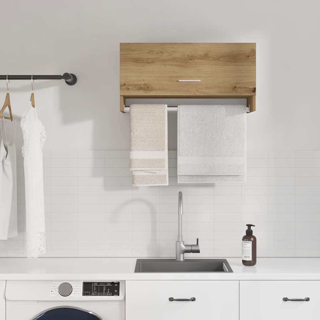 Armadio Rovere Artigianale 70x32,5x35 cm in Truciolato | homemem39