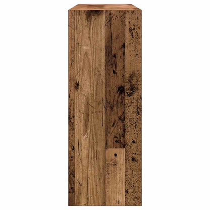 Tavolino Consolle Legno Antico 105x30x80 cm in Truciolato