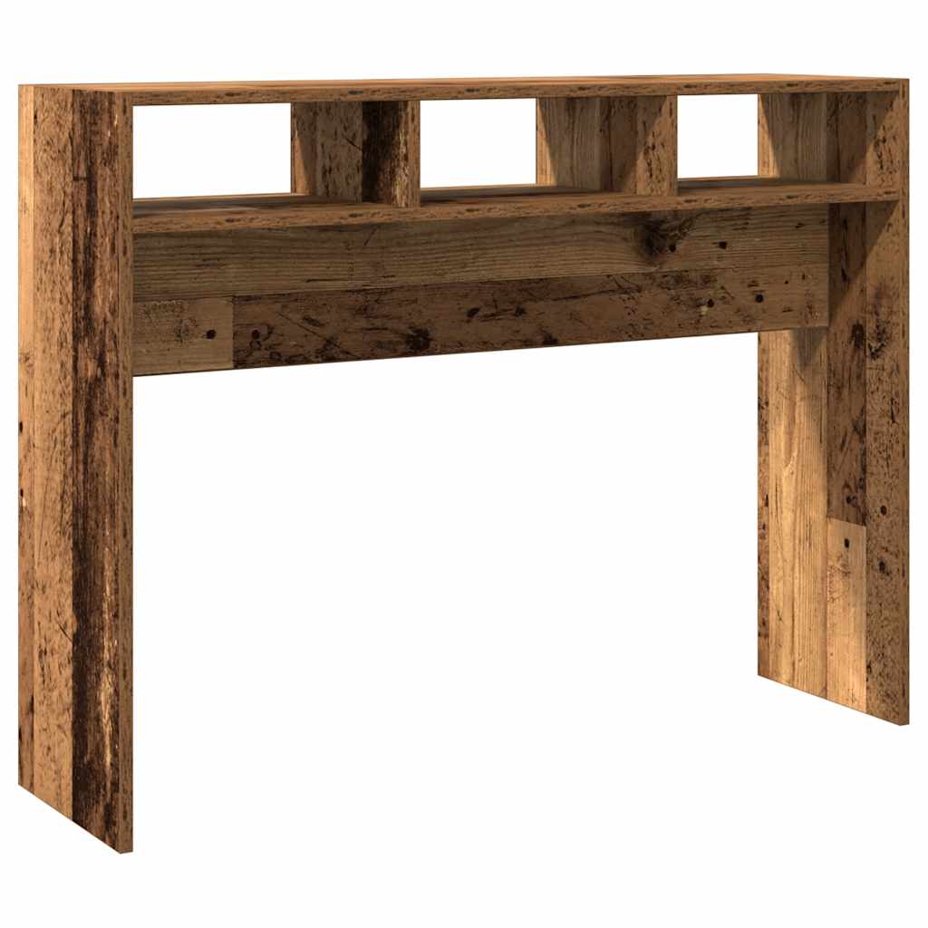 Tavolino Consolle Legno Antico 105x30x80 cm in Truciolato - homemem39