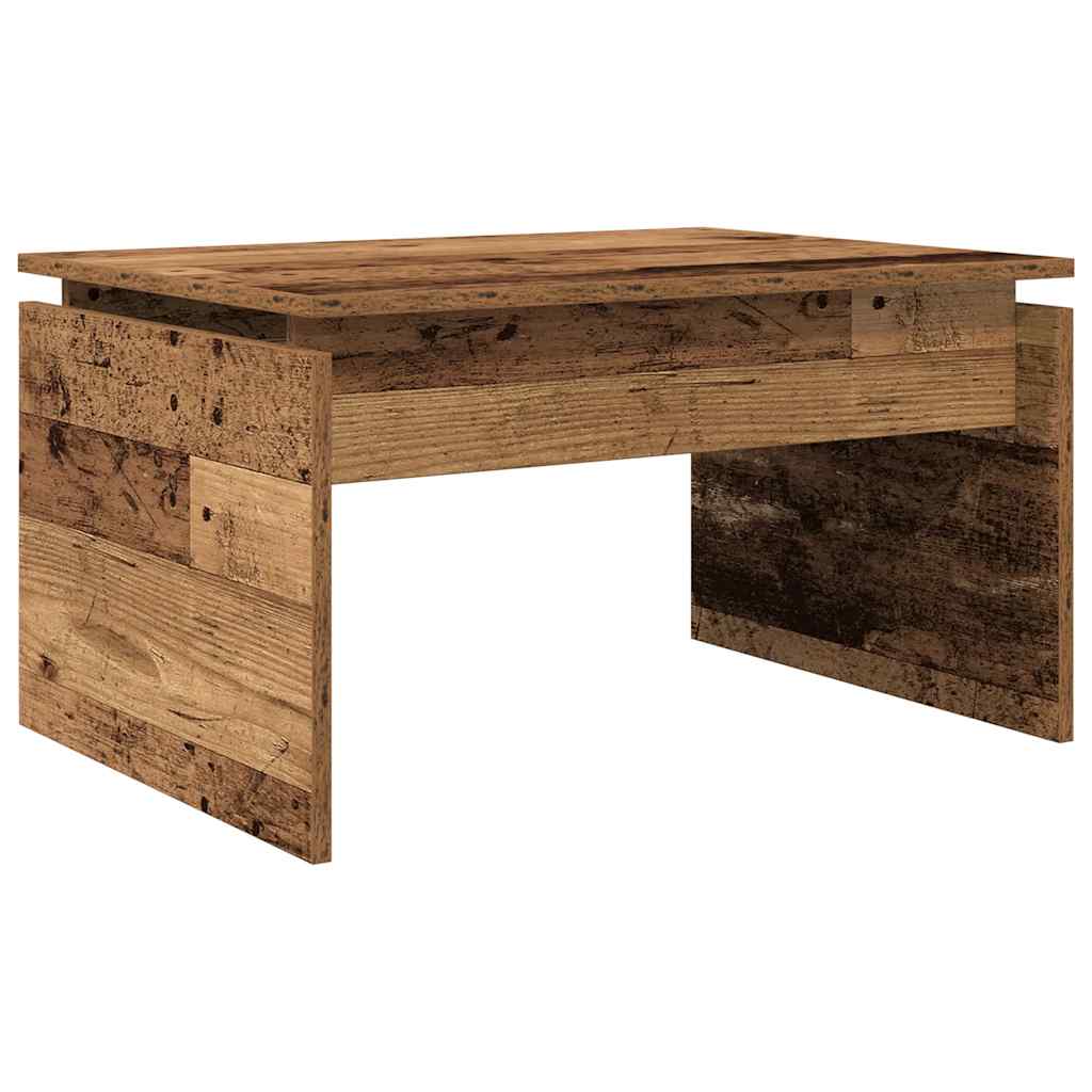 Tavolino da Salotto Legno Antico 68x50x38 cm in Truciolato | homemem39