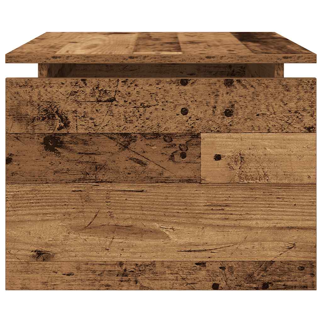 Tavolino da Salotto Legno Antico 68x50x38 cm in Truciolato | homemem39