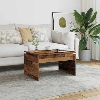 Tavolino da Salotto Legno Antico 68x50x38 cm in Truciolato | homemem39