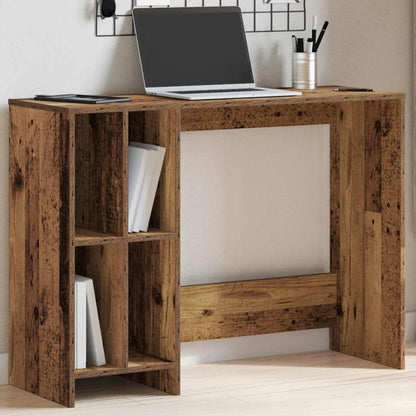 Scrivania Legno Antico 102,5x35x75 cm in Legno Multistrato - homemem39