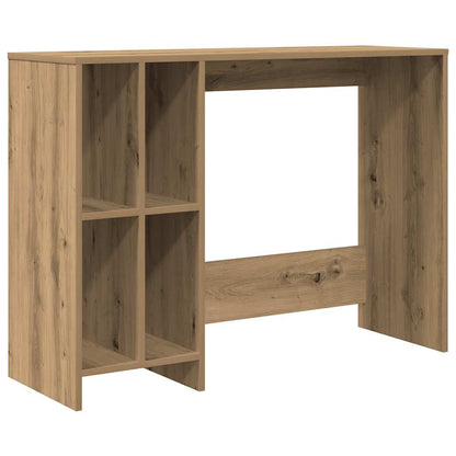 Scrivania Rovere Artigianale 102,5x35x75cm in Legno Multistrato - homemem39