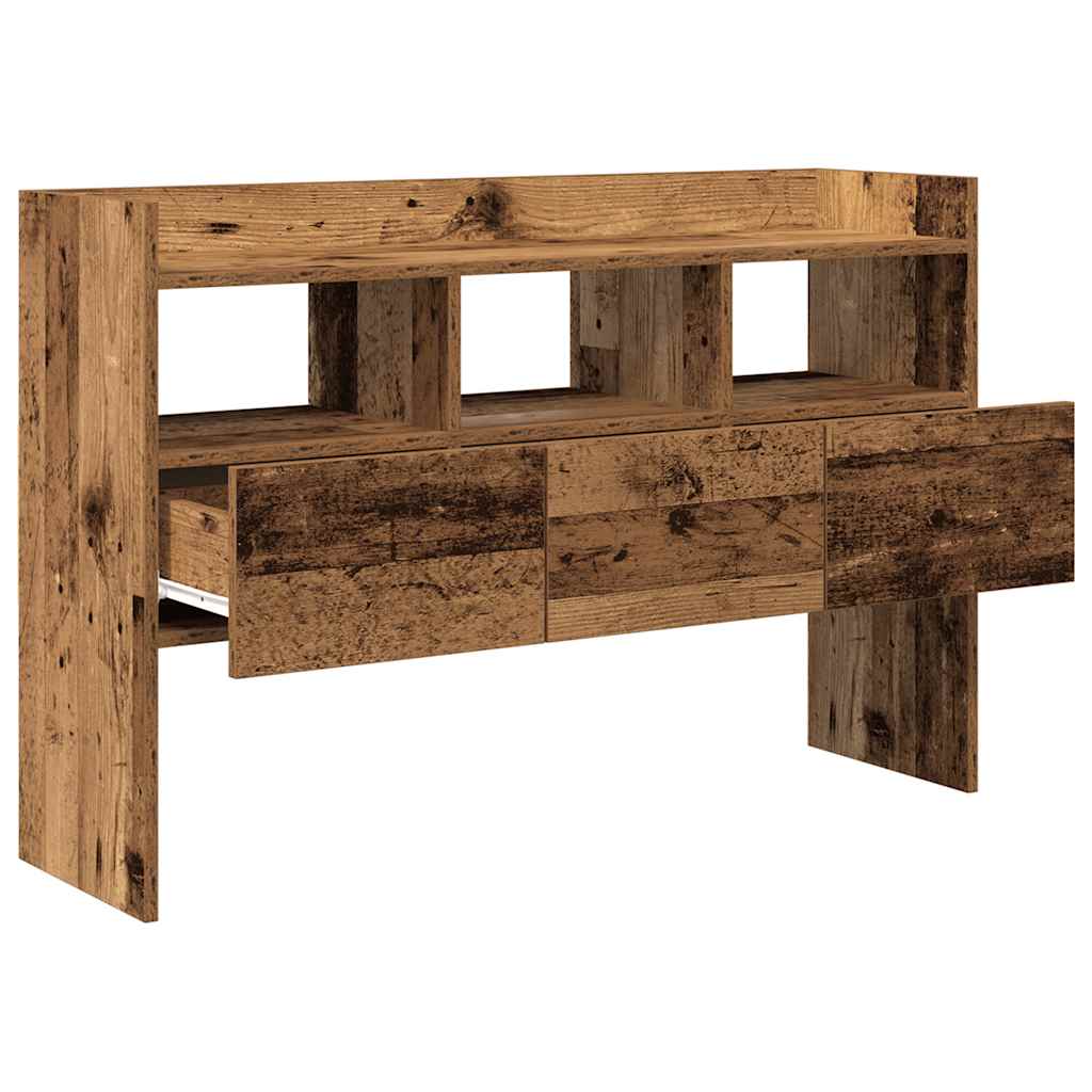 Credenza Legno Vecchio 105x30x70 cm in Legno Multistrato - homemem39