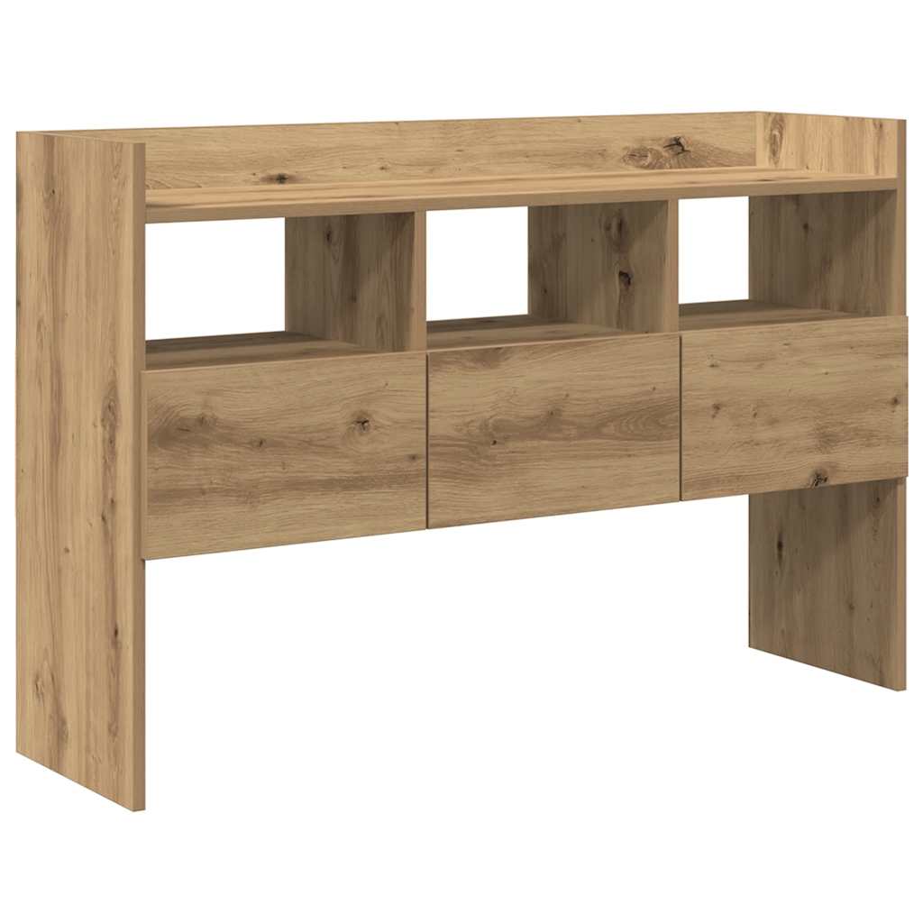 Credenza Rovere Artigianale 105x30x70 cm in Legno Multistrato - homemem39