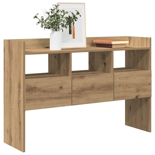 Credenza Rovere Artigianale 105x30x70 cm in Legno Multistrato - homemem39