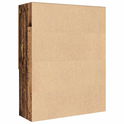 Mobile per Lavatrice Legno Antico 70,5x25,5x90 cm | homemem39