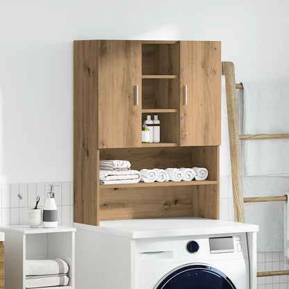 Mobile per Lavatrice Rovere Artigianale 70,5x25,5x90 cm | homemem39