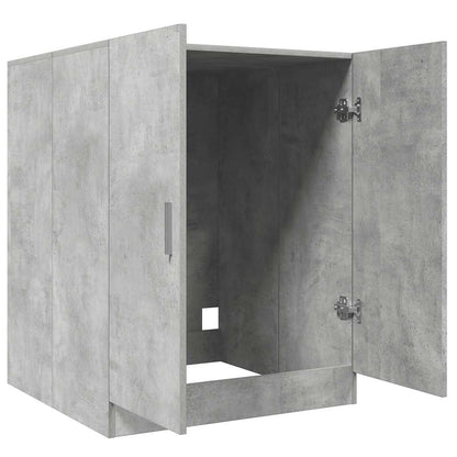 Mobile per Lavatrice Grigio Cemento 70,5x71,5x91,5 cm | homemem39