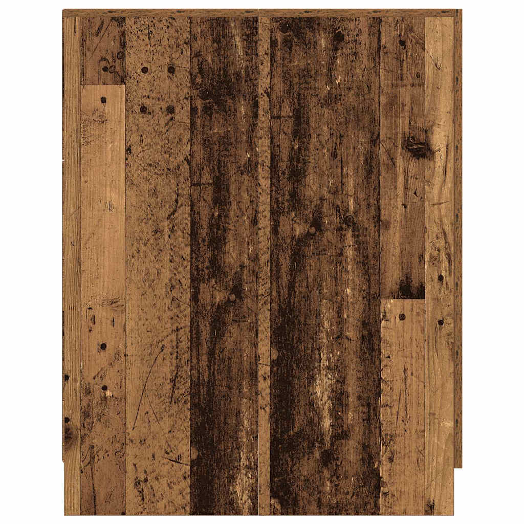 Mobile per Lavatrice Legno Antico 70,5x71,5x91,5 cm | homemem39