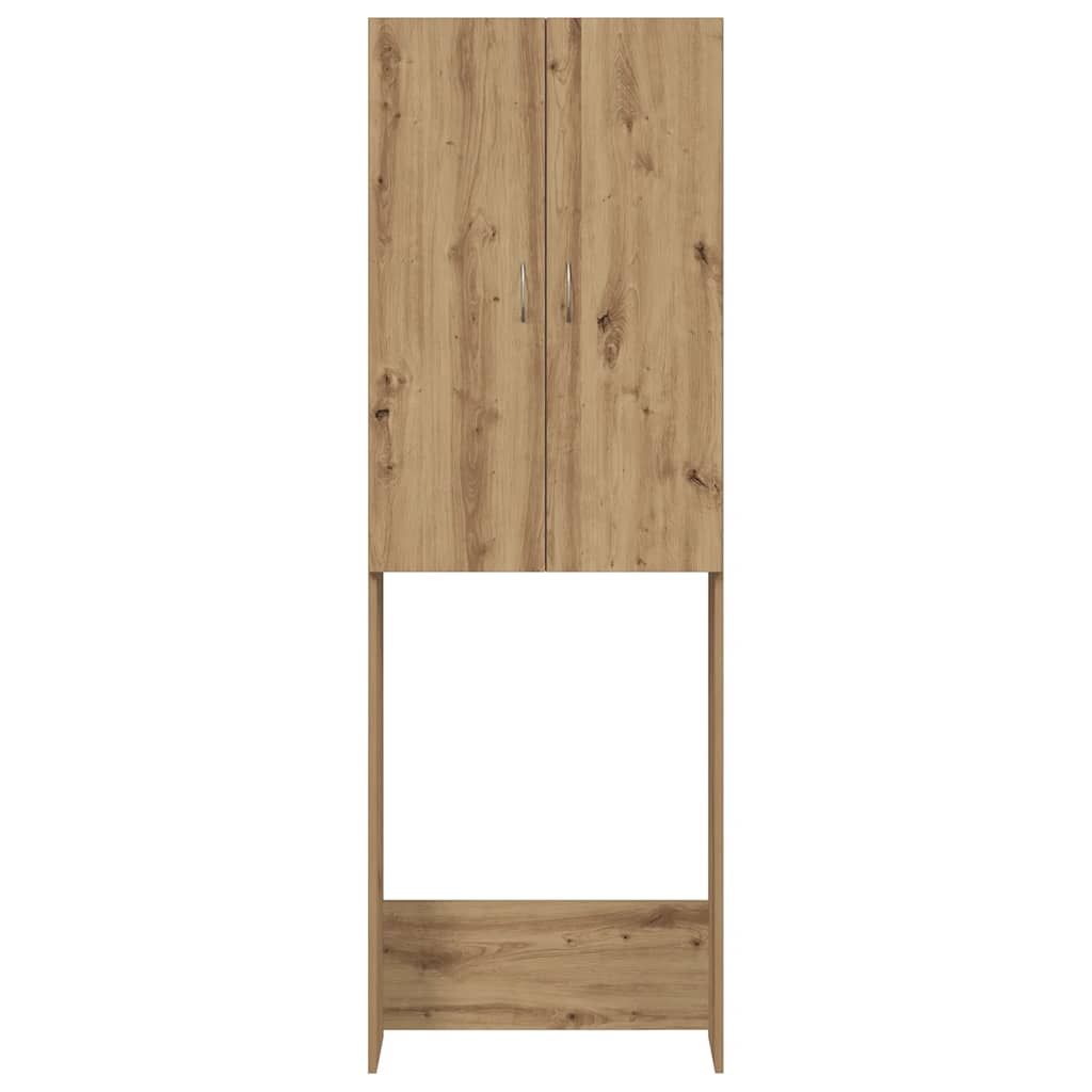 Mobile per Lavatrice Rovere Artigianale 64x25,5x190 cm | homemem39