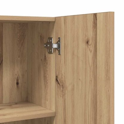 Mobile per Lavatrice Rovere Artigianale 64x25,5x190 cm | homemem39