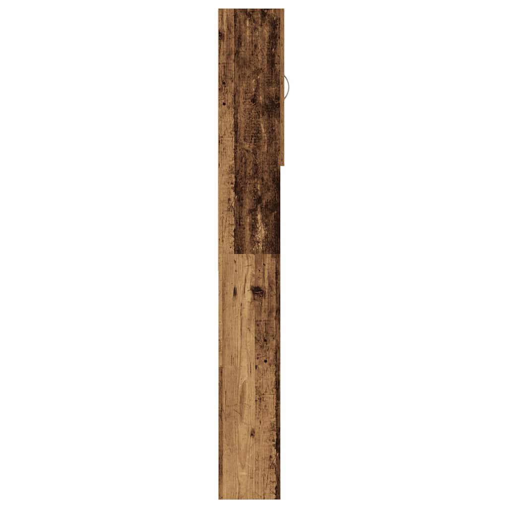 Mobile per Lavatrice Legno Antico 64x25,5x190 cm | homemem39