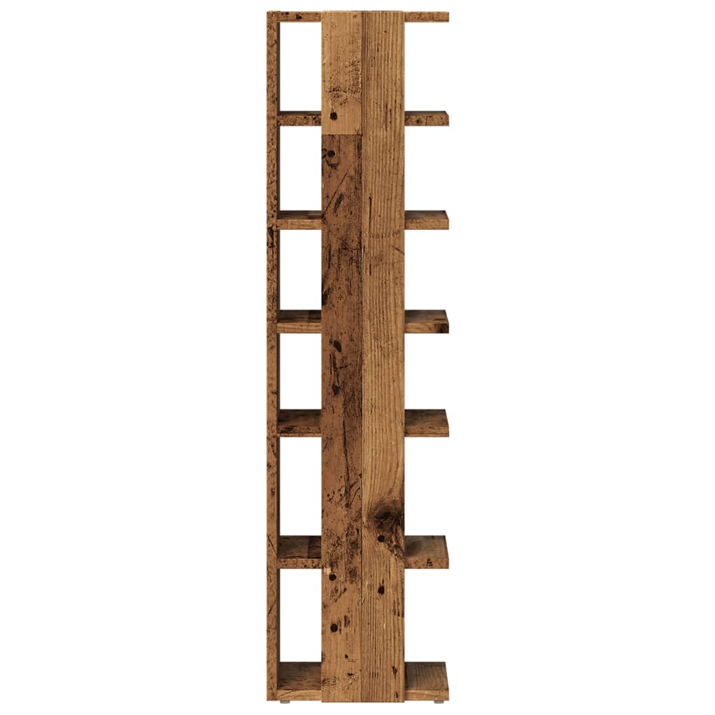 Scarpiere 2 pz Legno Antico 28x27x102 cm in Legno Multistrato - homemem39