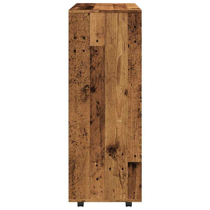 Armadio Legno Antico 80x40x110 cm in Legno Multistrato | homemem39