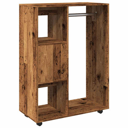 Armadio Legno Antico 80x40x110 cm in Legno Multistrato - homemem39