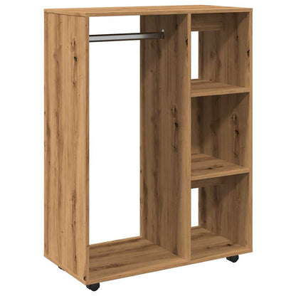 Armadio Rovere Artigianale 80x40x110 cm in Legno Multistrato - homemem39