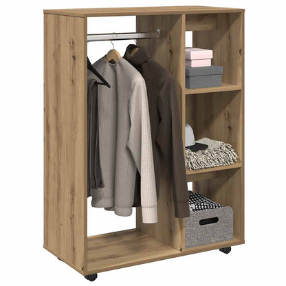 Armadio Rovere Artigianale 80x40x110 cm in Legno Multistrato | homemem39