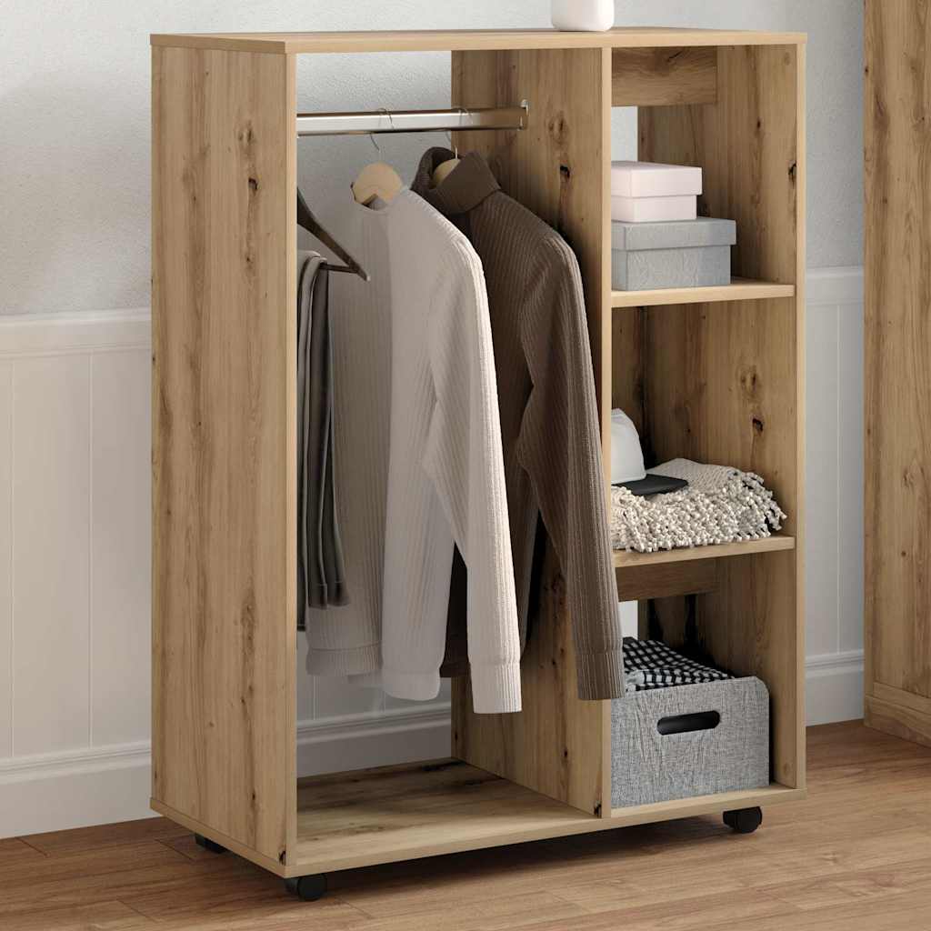 Armadio Rovere Artigianale 80x40x110 cm in Legno Multistrato