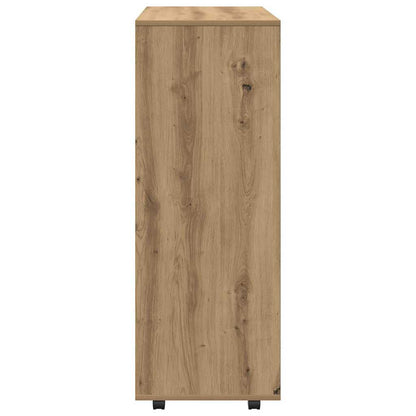Armadio Rovere Artigianale 80x40x110 cm in Legno Multistrato