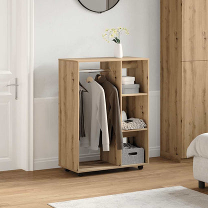 Armadio Rovere Artigianale 80x40x110 cm in Legno Multistrato | homemem39