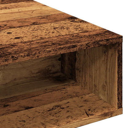 Tavolino da Salotto Legno Antico 105x55x32cm in Truciolato | homemem39