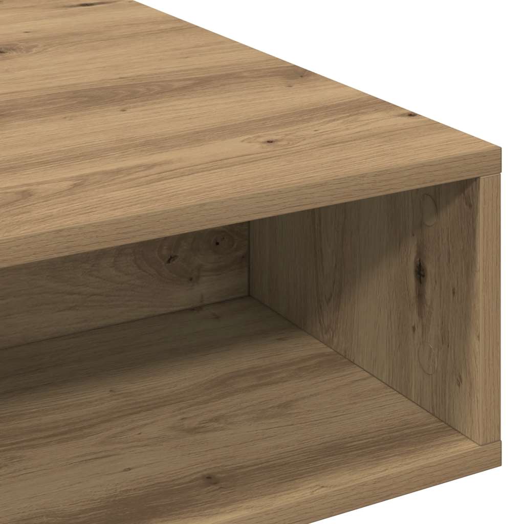 Tavolino Salotto Rovere Artigianale 105x55x32 cm in Truciolato | homemem39