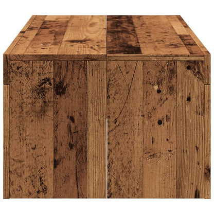 Tavolino da Salotto Legno Antico 102x50x35 cm in Truciolato | homemem39