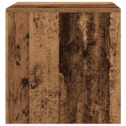 Tavolini Impilabili 3 pz Legno Antico in Legno Multistrato - homemem39