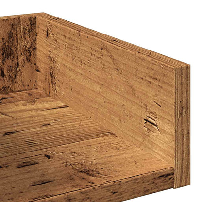 Libreria Legno Antico 48x25,5x140 cm in Legno Multistrato | homemem39