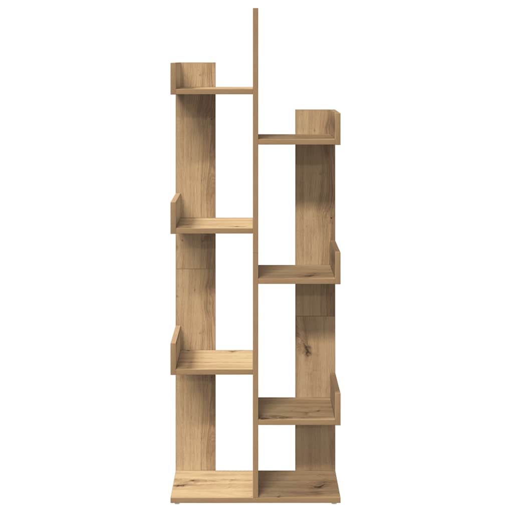 Libreria Rovere Artigianale 48x25,5x140 cm Legno Multistrato | homemem39