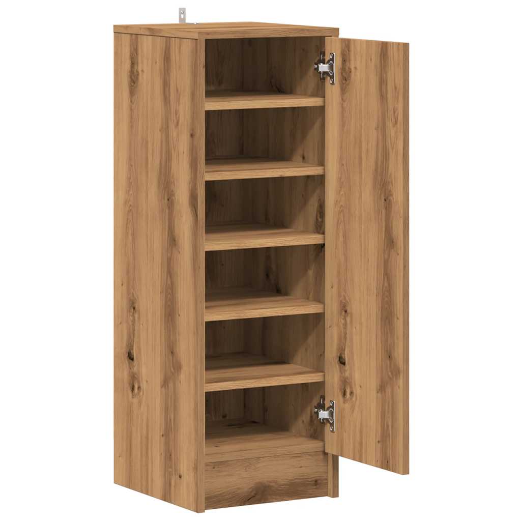 Scarpiera Rovere Artigianale 32x35x92 cm in Legno Multistrato - homemem39