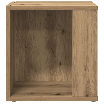 Tavolino da Salotto Rovere Artigianale 33x33x34cm in Truciolato | homemem39