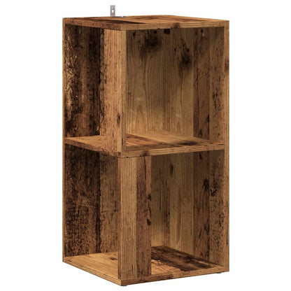 Mobile Angolare Legno Antico 33x33x67 cm in Truciolato | homemem39