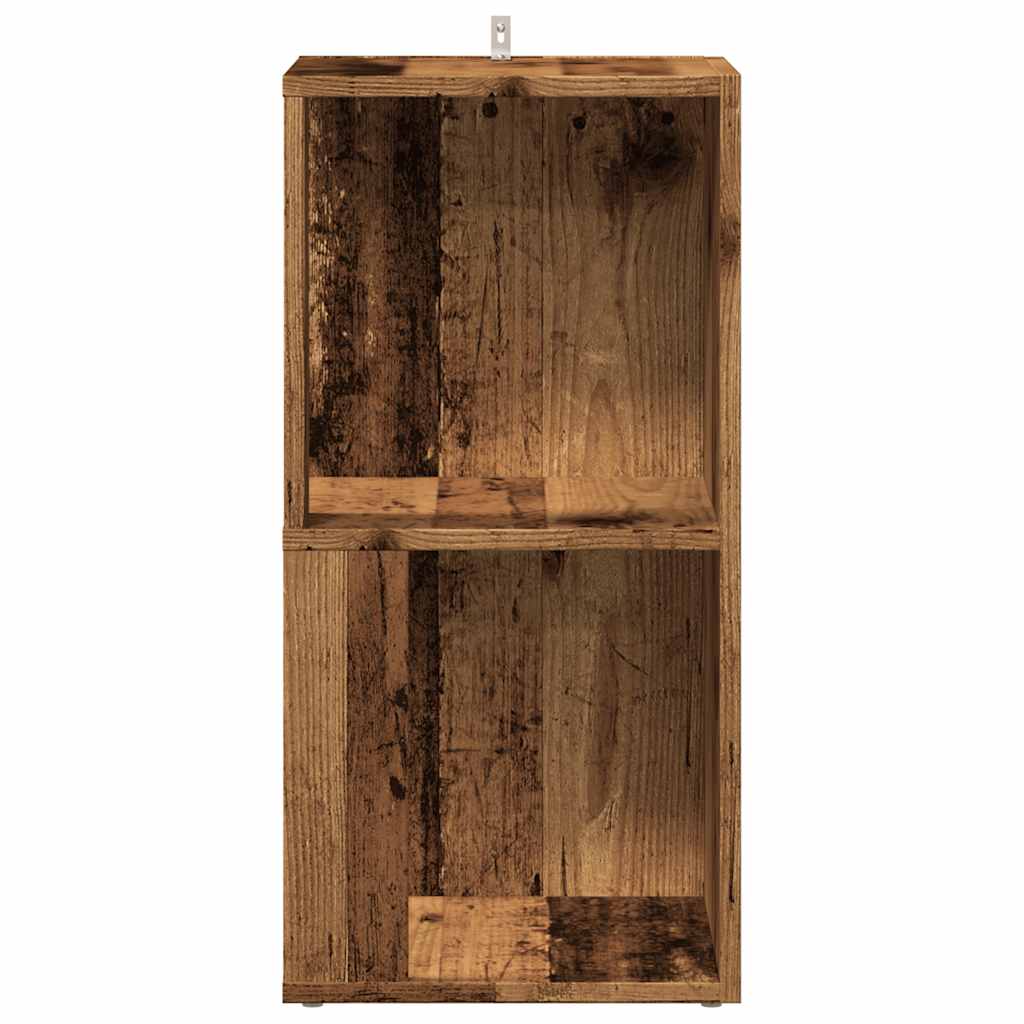 Mobile Angolare Legno Antico 33x33x67 cm in Truciolato | homemem39