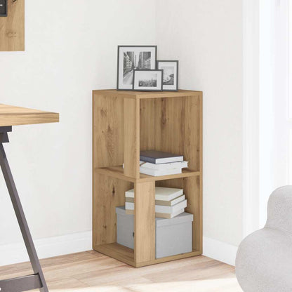 Mobile Angolare Rovere Artigianale 33x33x67 cm in Truciolato | homemem39