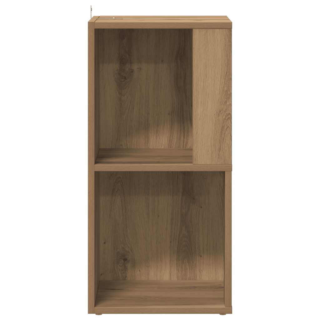 Mobile Angolare Rovere Artigianale 33x33x67 cm in Truciolato | homemem39