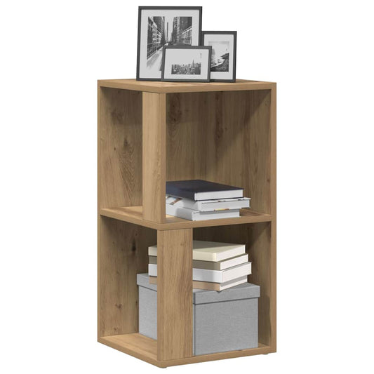 Mobile Angolare Rovere Artigianale 33x33x67 cm in Truciolato