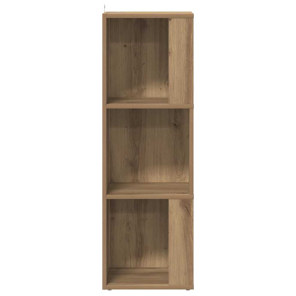 Mobile Angolare Rovere Artigianale 33x33x100 cm in Truciolato | homemem39