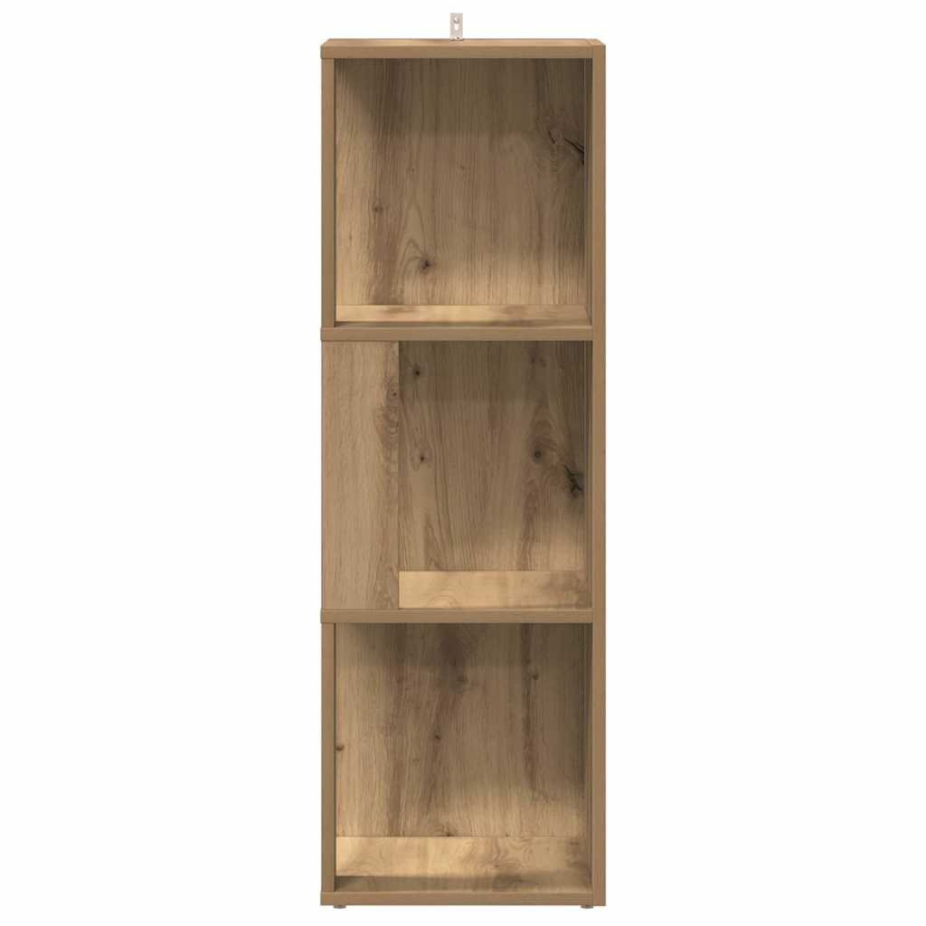 Mobile Angolare Rovere Artigianale 33x33x100 cm in Truciolato | homemem39