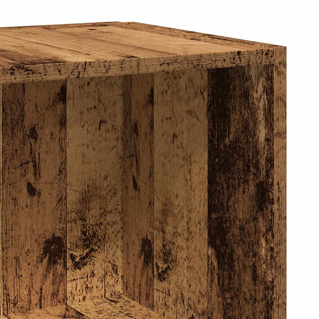 Mobile Angolare Legno Antico 33x33x165 cm in Truciolato | homemem39