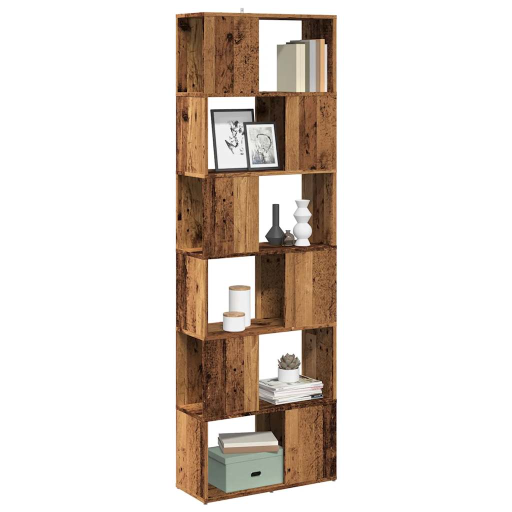 Libreria/Divisorio Stanza Legno Antico 60x24x186 cm | homemem39