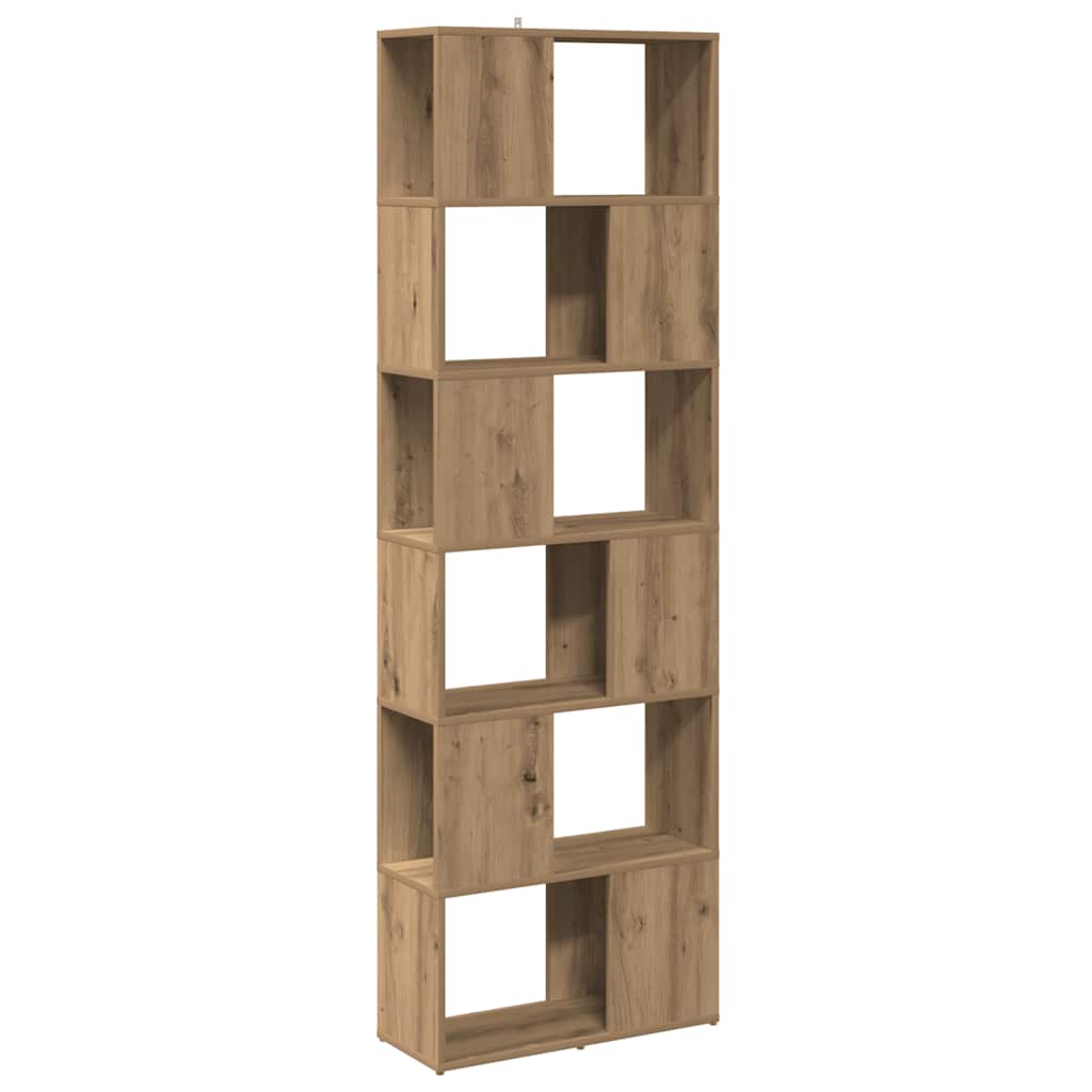 Libreria/Divisorio Stanza Rovere Artigianale 60x24x186 cm | homemem39