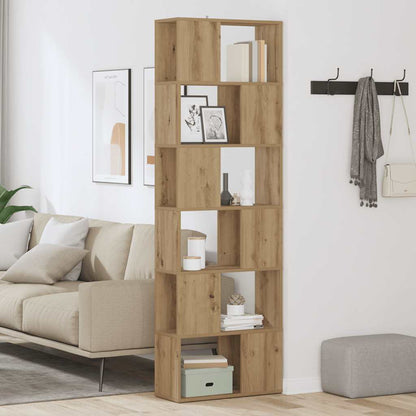 Libreria/Divisorio Stanza Rovere Artigianale 60x24x186 cm | homemem39