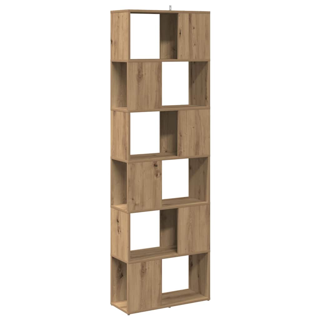 Libreria/Divisorio Stanza Rovere Artigianale 60x24x186 cm | homemem39